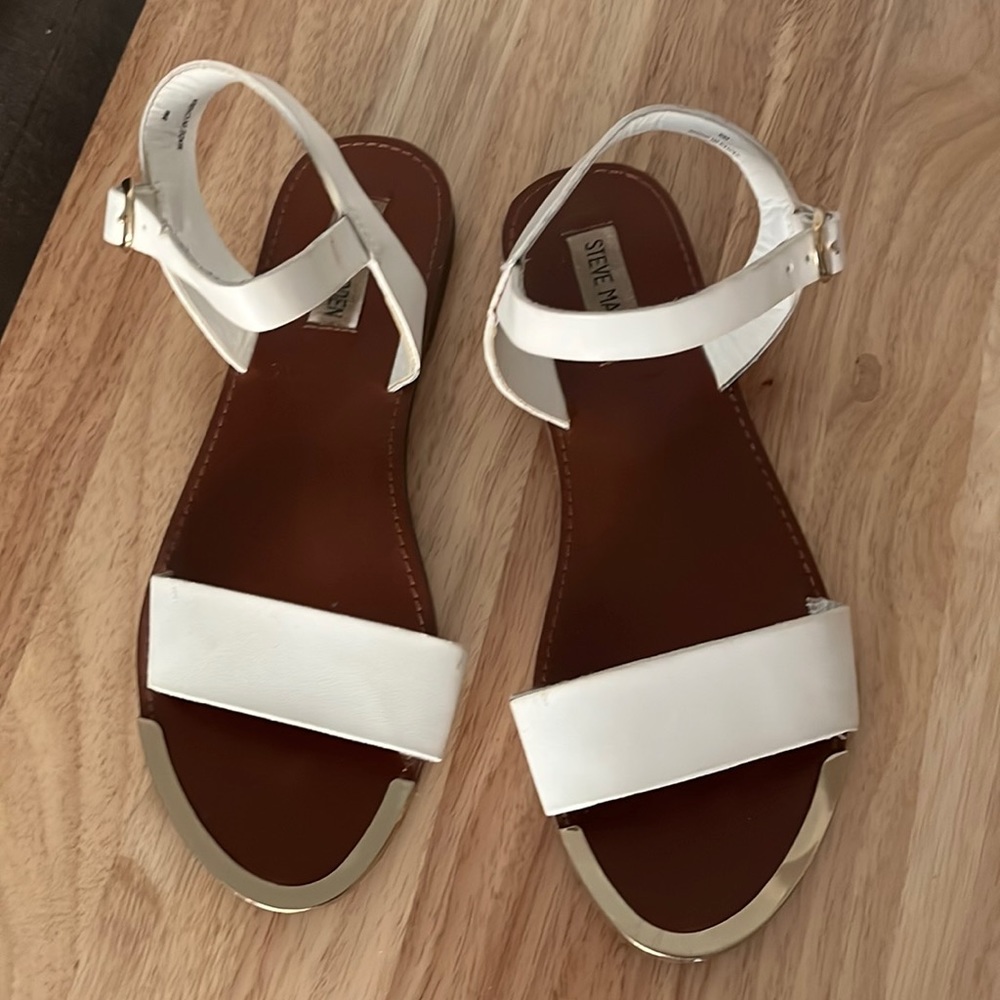 Steve Madden leather strap sandals 8